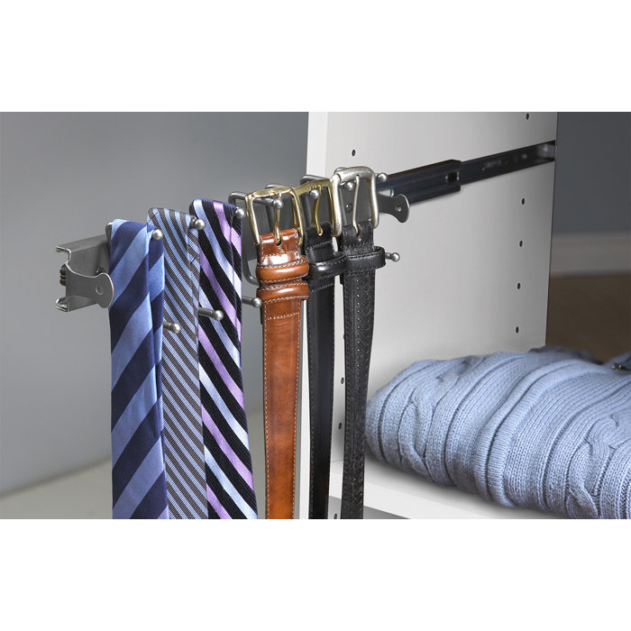 ClosetMaid SuiteSymphony Sliding Tie and Belt Rack & Reviews Wayfair